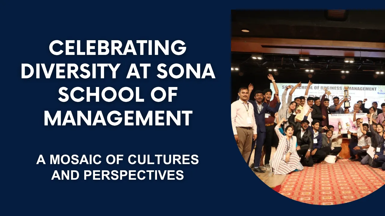 Celebrating Diversity at Sona School of Management