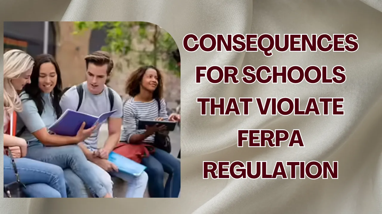 Consequences for Schools That Violate FERPA Regulation