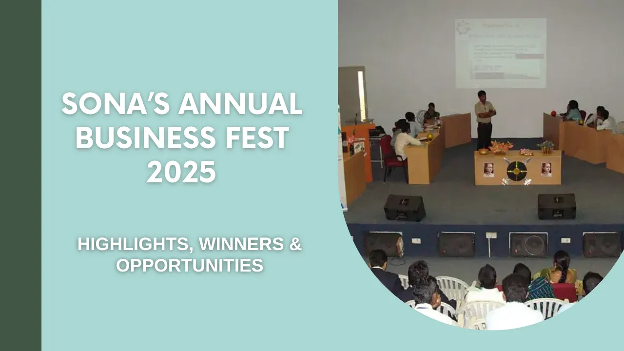 Sona’s Annual Business Fest 2025